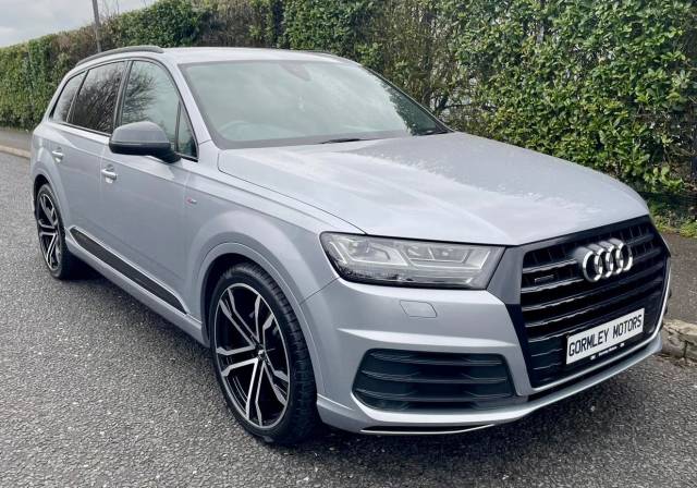 Audi Q7 3.0 50 TDI Quattro S Line 5dr Tiptronic Estate Diesel Silver
