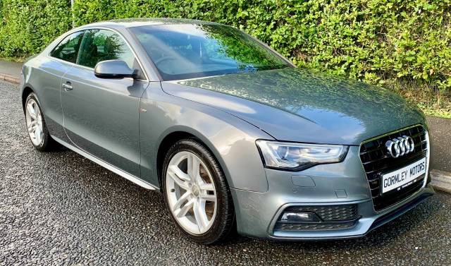 Audi A5 2.0 TDI 177 Quattro S Line 2dr Coupe Diesel Grey