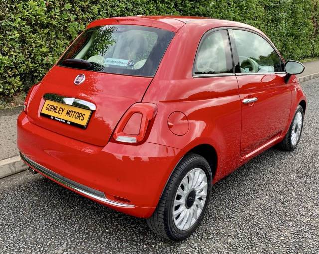 2018 Fiat 500 1.2 Lounge Hatchback 3dr Petrol Manual Euro 6 (s/s) (69 bhp)