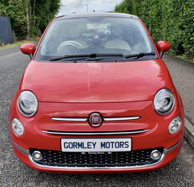 2018 Fiat 500 1.2 Lounge Hatchback 3dr Petrol Manual Euro 6 (s/s) (69 bhp)
