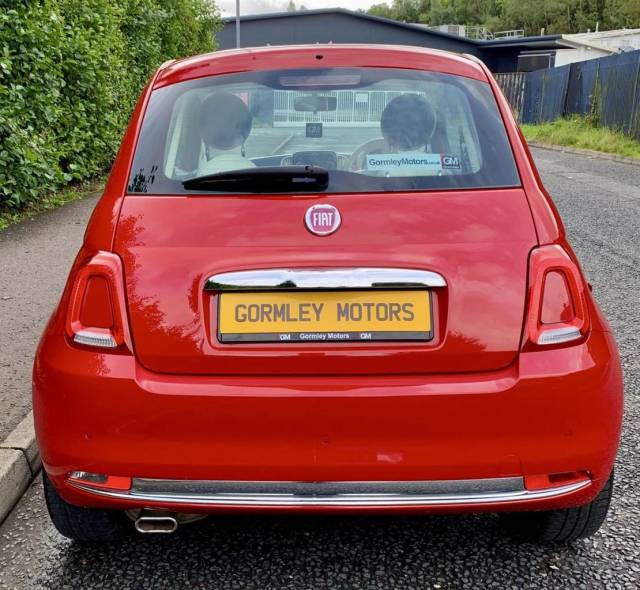 2018 Fiat 500 1.2 Lounge Hatchback 3dr Petrol Manual Euro 6 (s/s) (69 bhp)
